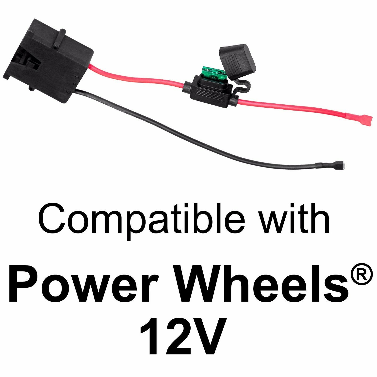 Wire Harness Connector For Fisher-price® Power Wheels® 12-volt Sla Battery