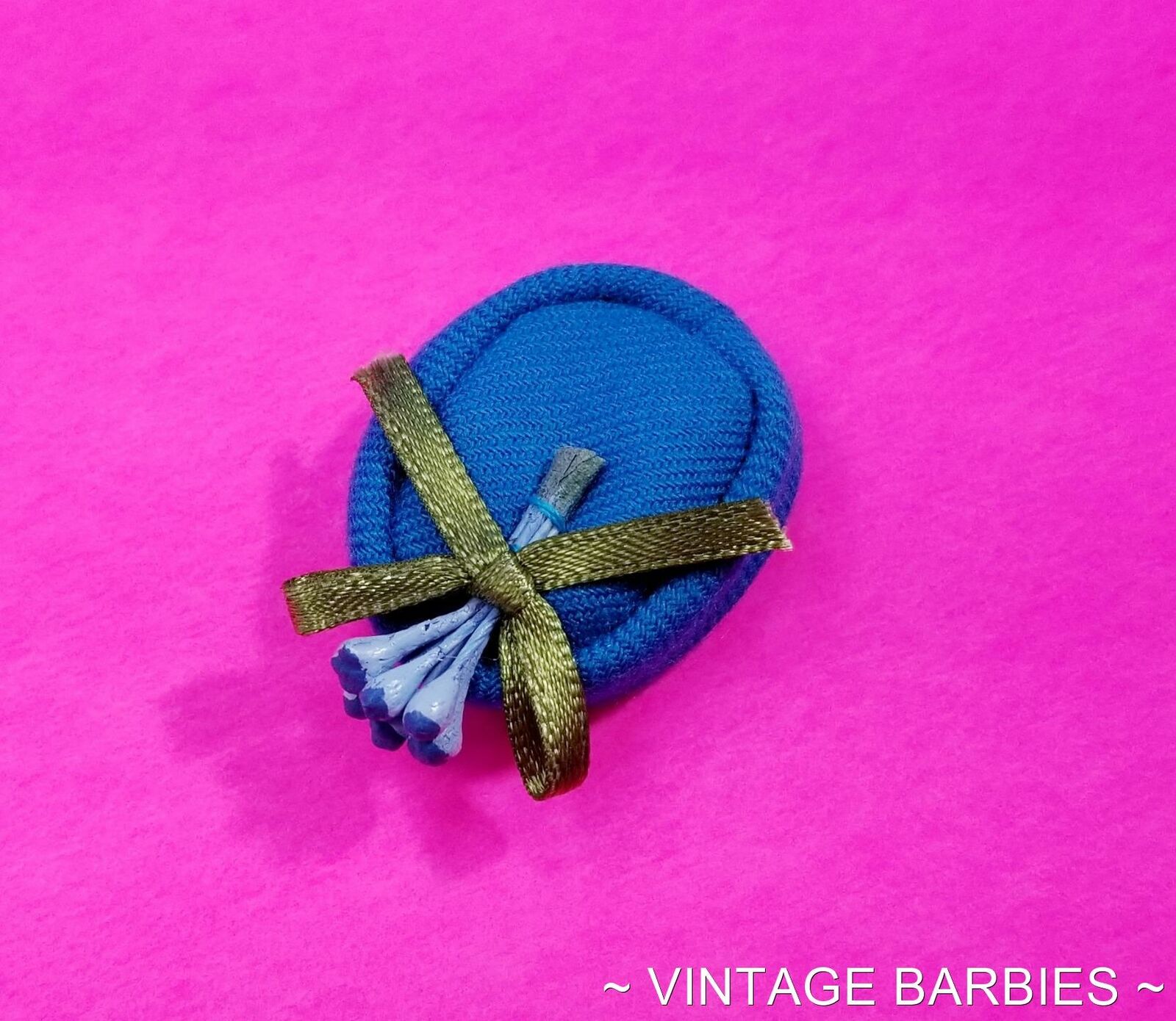 Repro Barbie Doll Fashion Editor #1635 Hat Minty ~ Vintage 2006