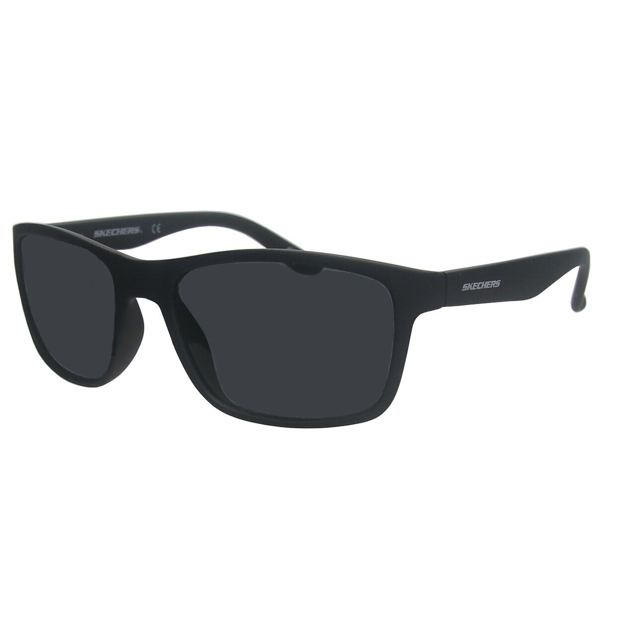 Skechers Golf 6049 Sport Sunglasses, Black Frame/smoke Lens