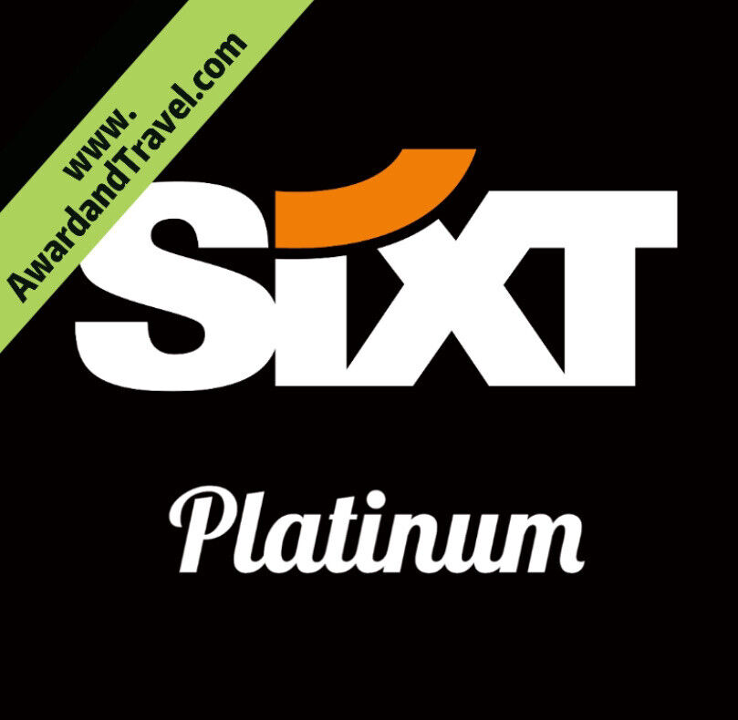 Sixt Car Rental Platinum Status