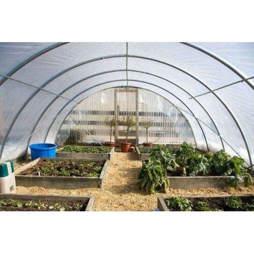 4 Year 6 Mil Clear Plastic Greenhouse Poly Film 20 Ft. Wide - *various Lengths*