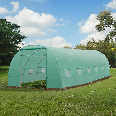 New Greenhouse 26'x10'x7' Large Size Walk In Hot Green House Plant Gardening